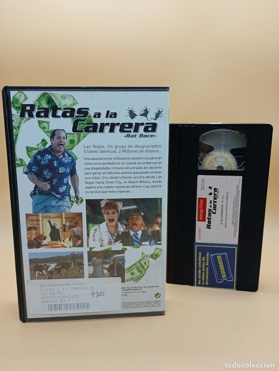 Cine: VHS RATAS A LA CARRERA - Foto 2