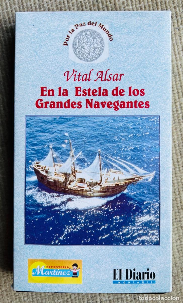 Cine: V&iacute;deo VHS de Vital Alsar - En la Estela de los Grandes Navegantes - (Santander - Cantabria)