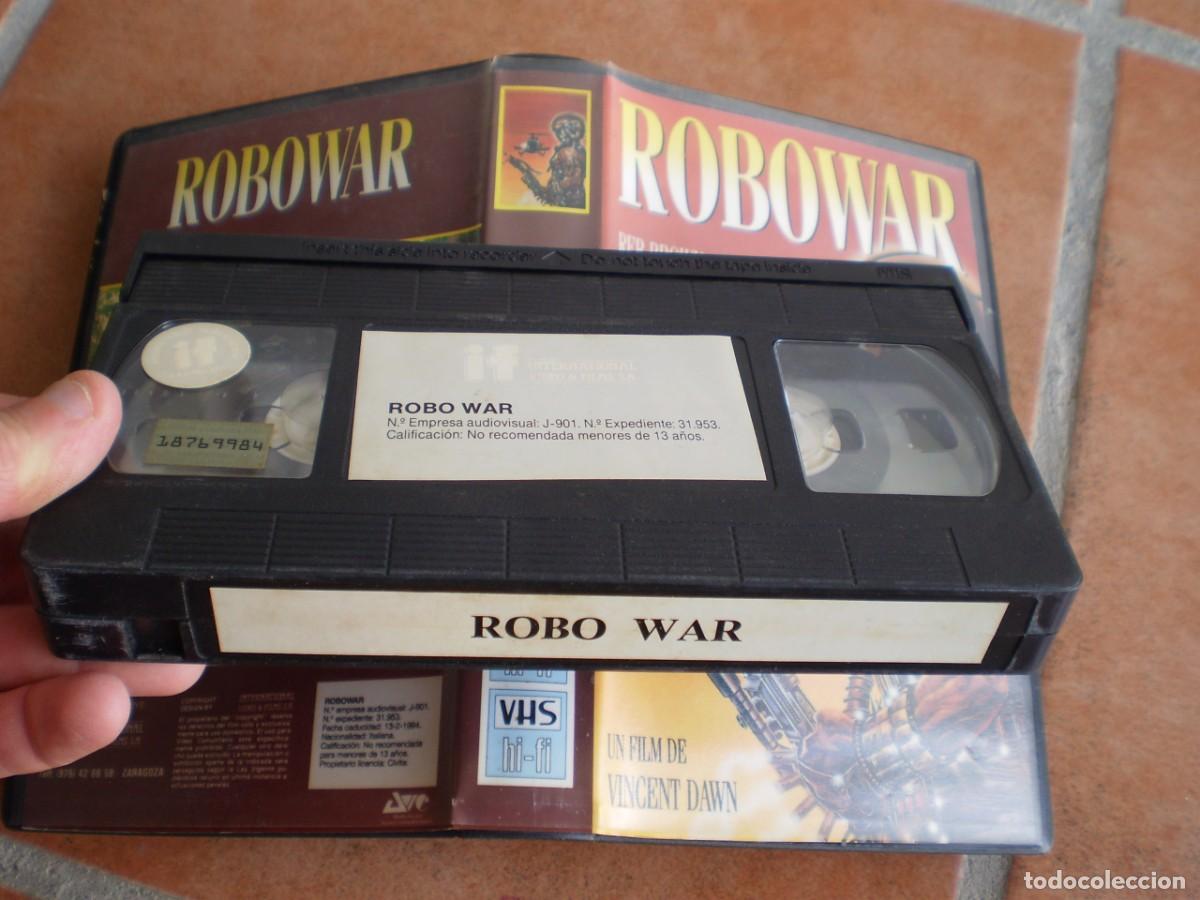 Cine: VHS. ROBOWAR. BUEN VISIONADO - Foto 4