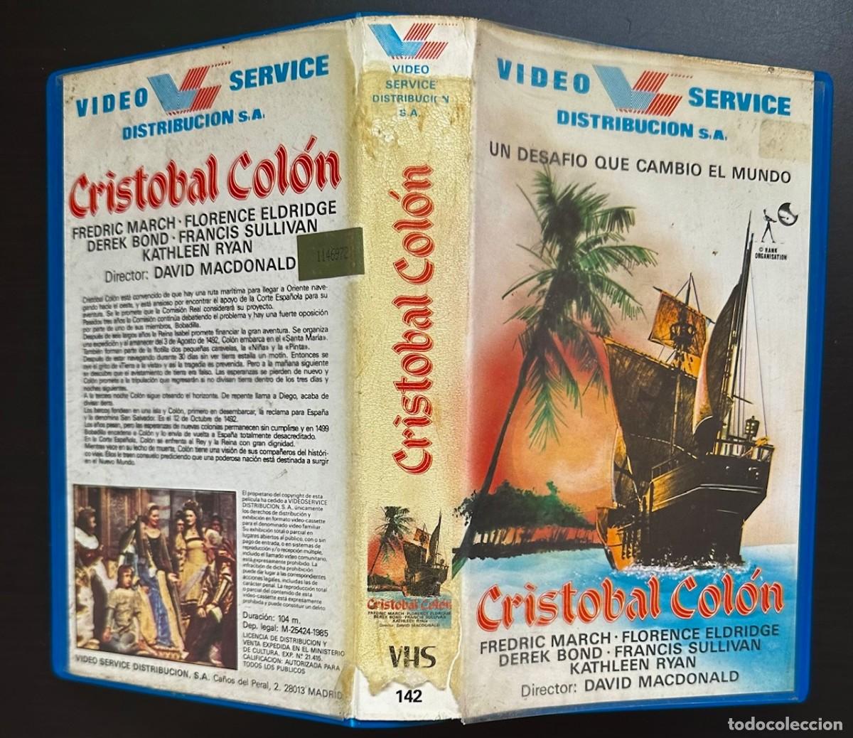 Cine: Cristobal Col&oacute;n - VHS - Foto 2