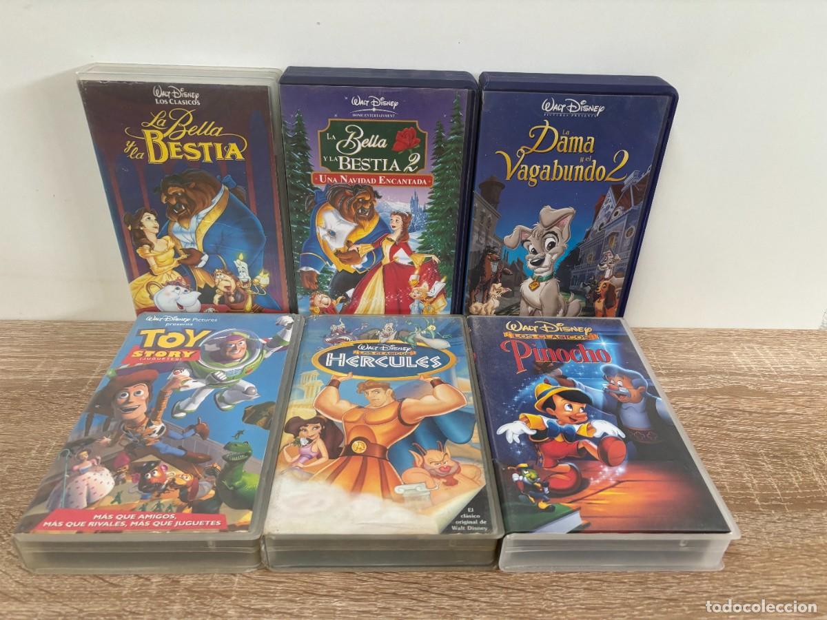Cine: LOTE PELICULAS DISNEY VHS