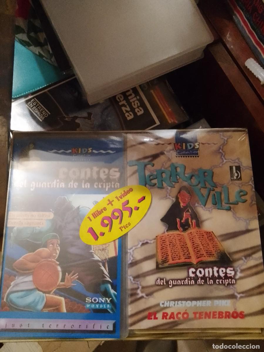 Cinema: Contes y,libro,Terror ville vhs nueva sin estrenar m&aacute;s regalo