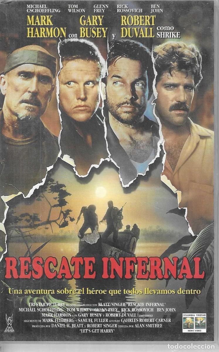 Cine: RESCATE INFERNAL - MARK HARMON, GARY BUSEY, ROBERT DUVALL - COLUMBIA TRISTAR 1989