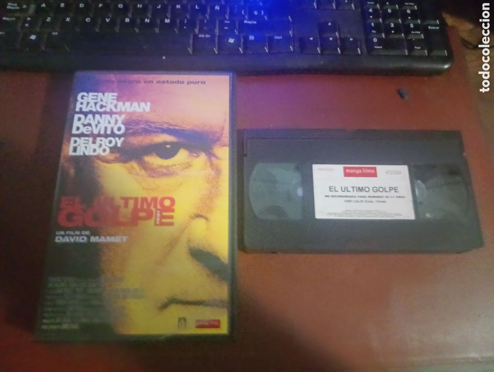 Cine: VHS vc el &uacute;ltimo golpe gene hackman - Foto 1