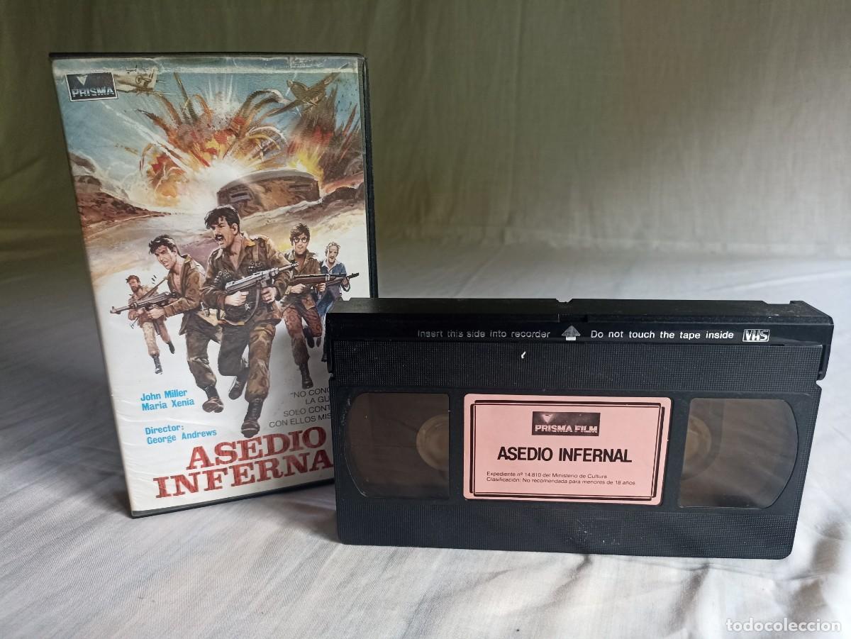 Cine: Asedio infernal, pel&iacute;cula vhs (III Reich Hitler- Nazi- Alemania) WWII