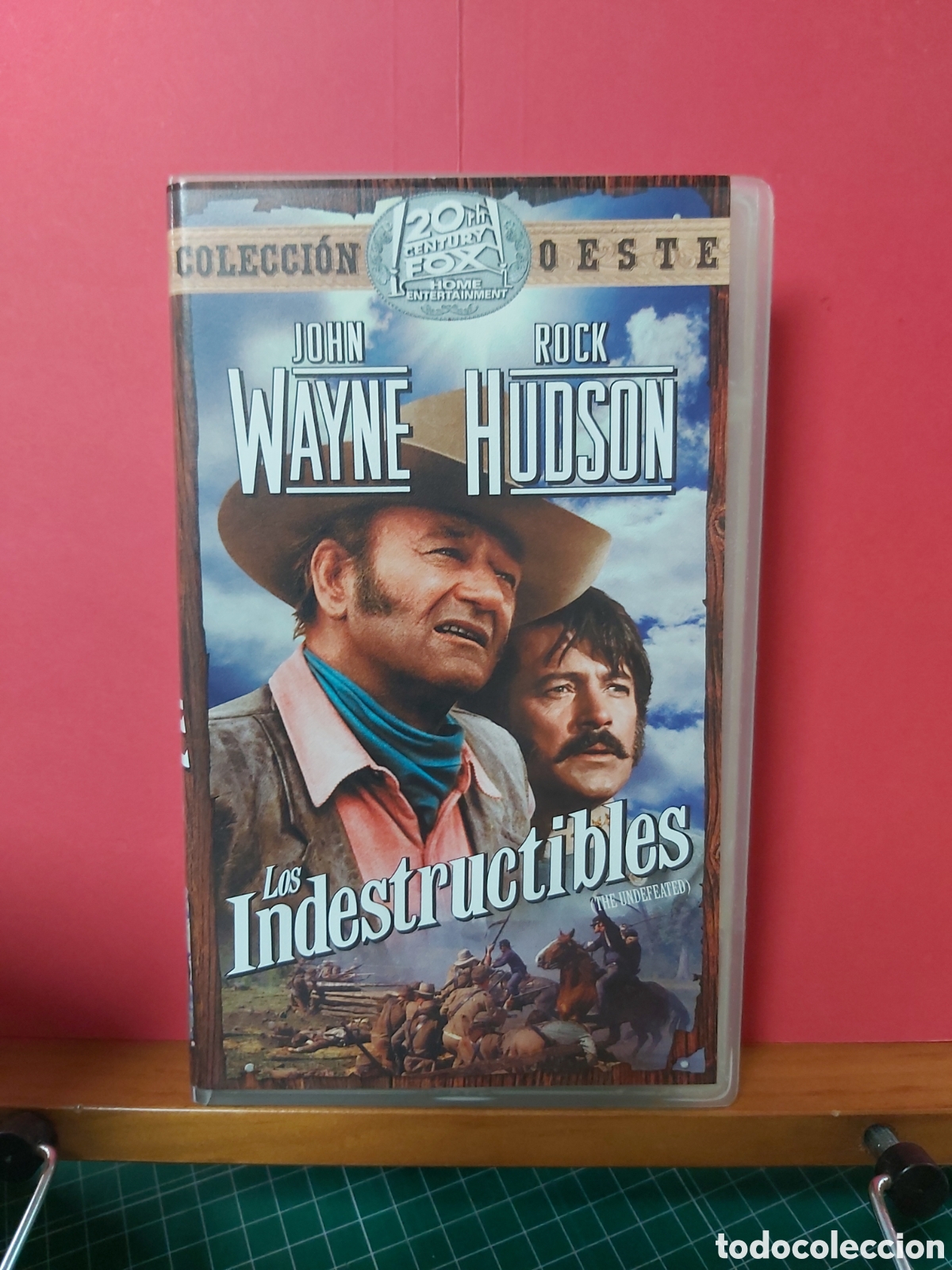 Cine: VHS * Pelicula VHS: Coleccion Oeste 20th Century Fox: LOS INDESTRUCTIBLES *