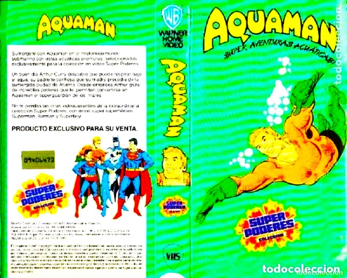 Cine: AQUAMAN. BENJI. THE ART OF FIGHTING. LA BEJA MAYA. CINE VHS.