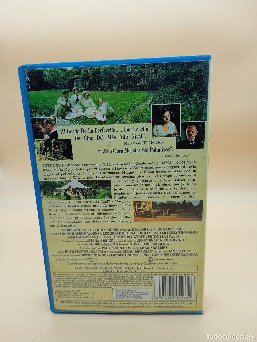 Cine: VHS REGRESO A HOWARDS END - Foto 2
