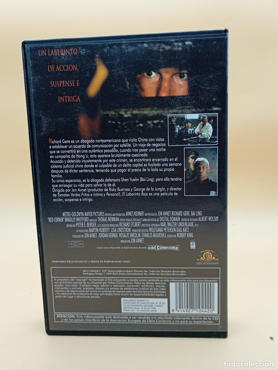 Cine: VHS -EL LABERINTO ROJO - Foto 2