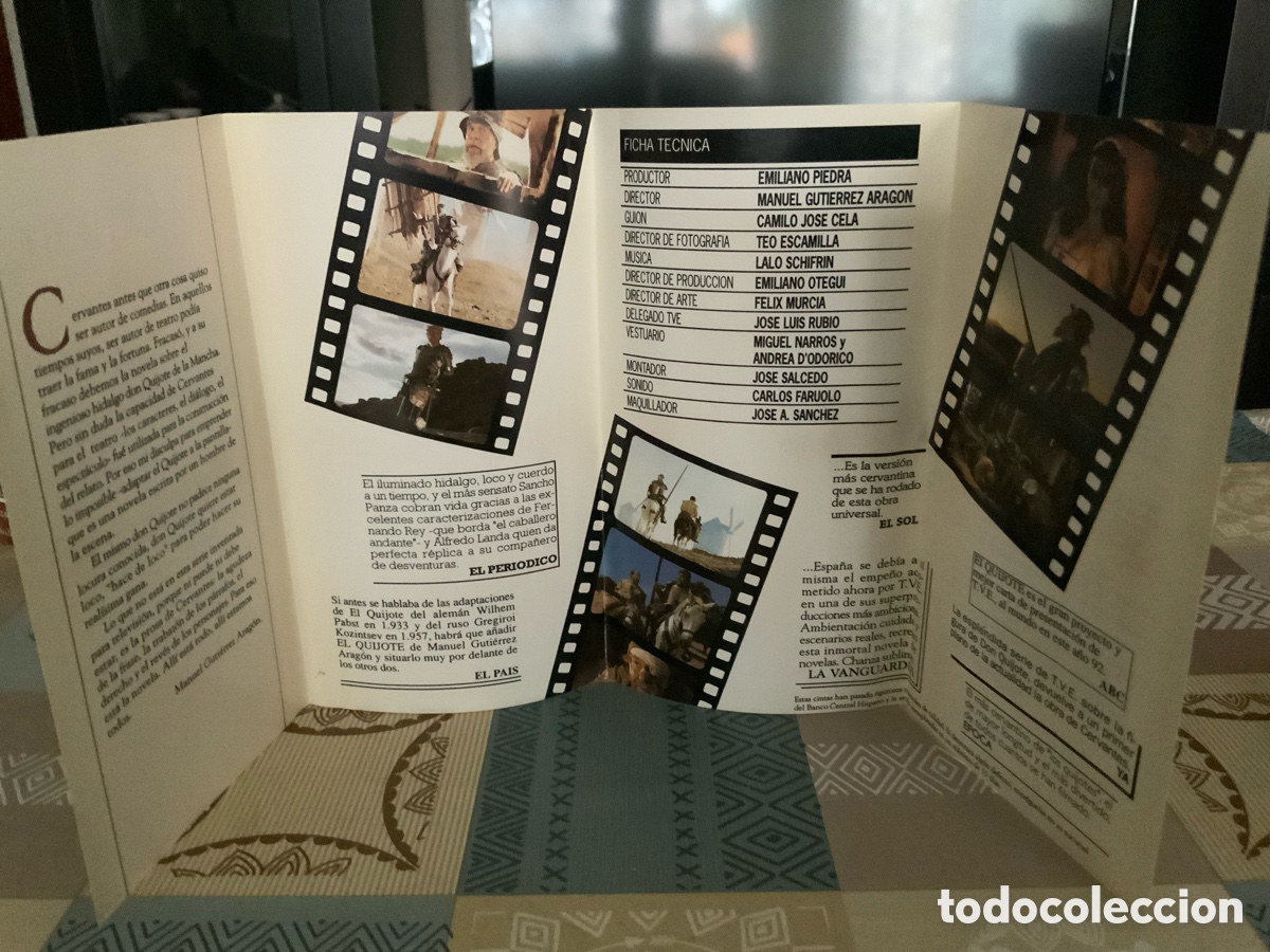 Cine: Pel&iacute;cula el quijote del central hispano - Foto 1