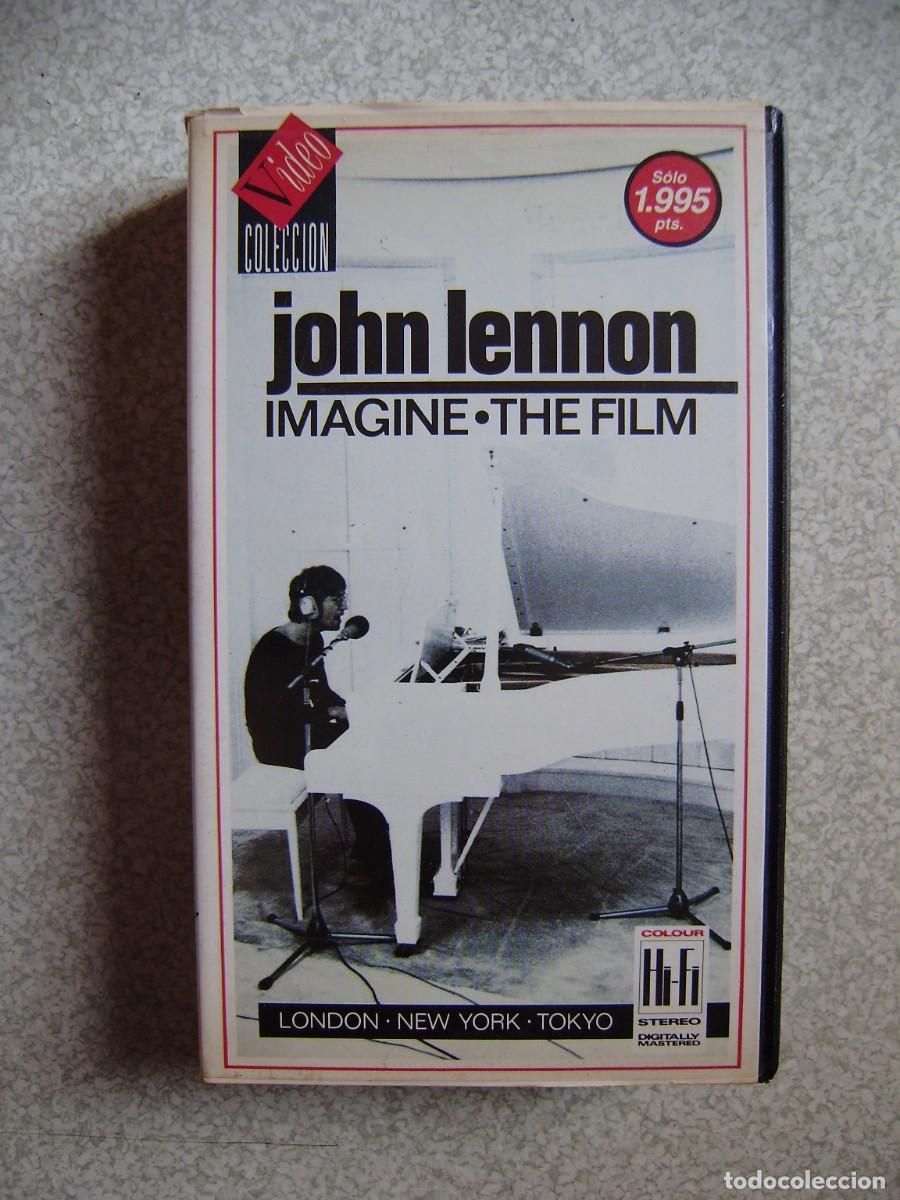 Cine: JOHN LENNON.IMAGINE THE FILM...VHS...COLECCIONISMO