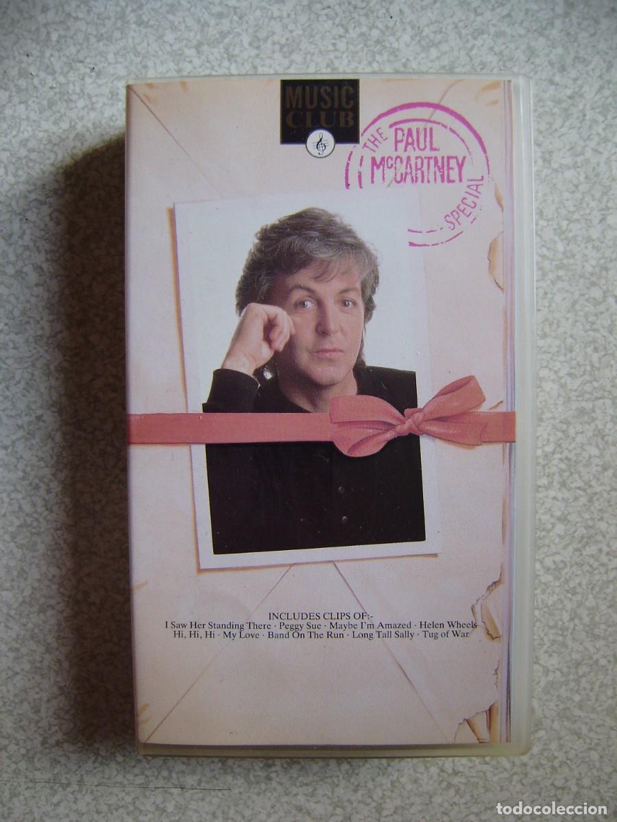 Cine: PAUL MCCARTNEY.SPECIAL...VHS...COLECCIONISMO