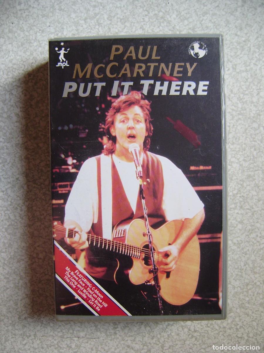 Cine: PAUL MCCARTNEY.PUT IT THERE...VHS...COLECCIONISMO
