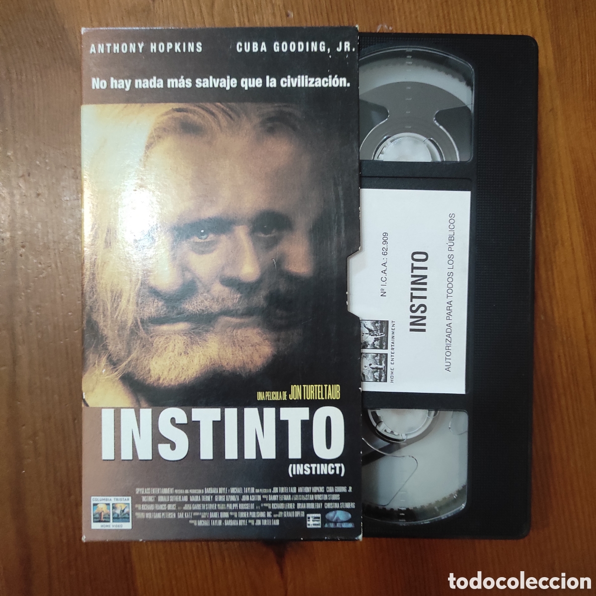 Cine: Instinto - Pel&iacute;cula VHS - Foto 3
