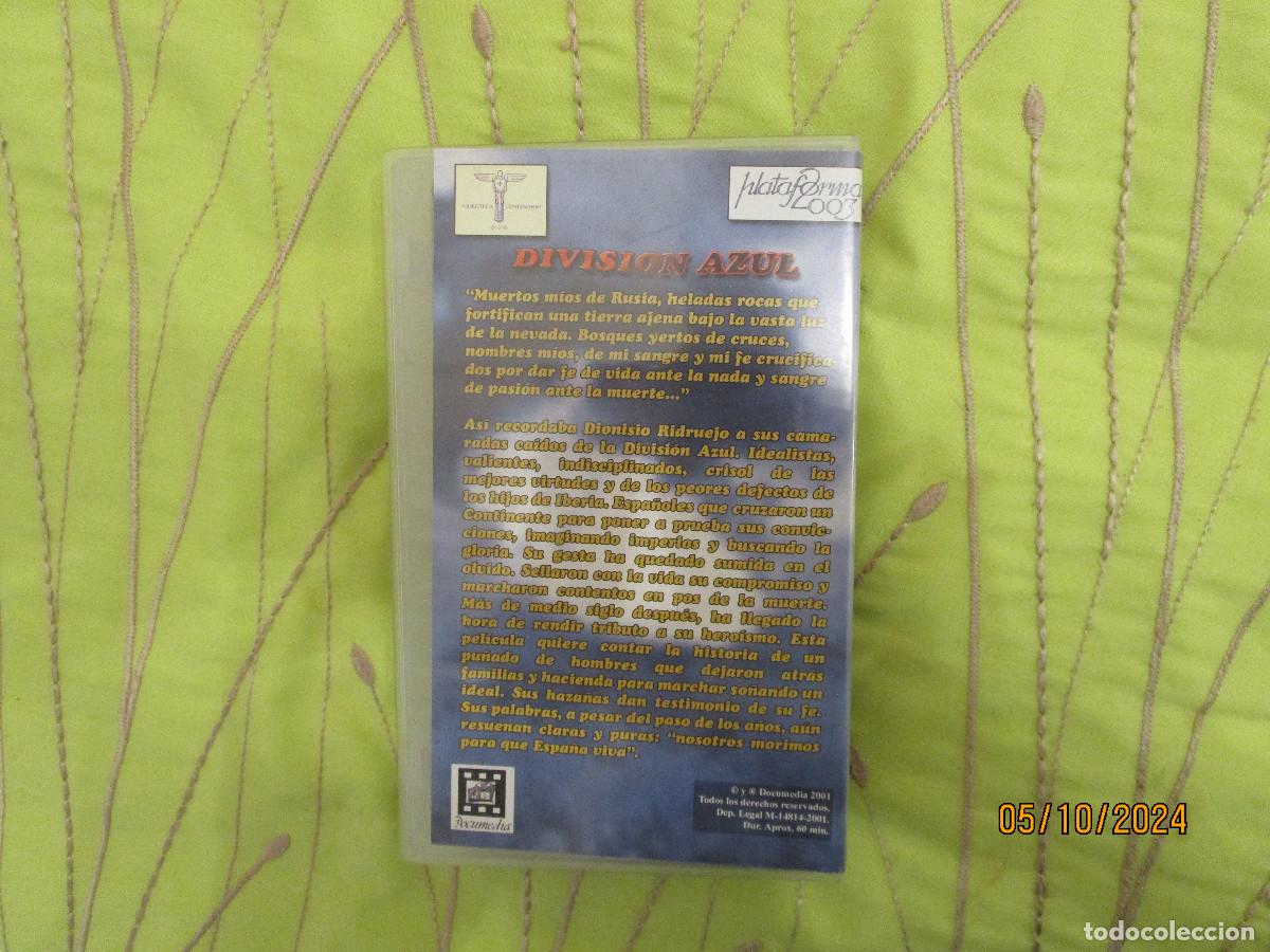 Cine: VHS La Divisi&oacute;n Azul - Foto 2