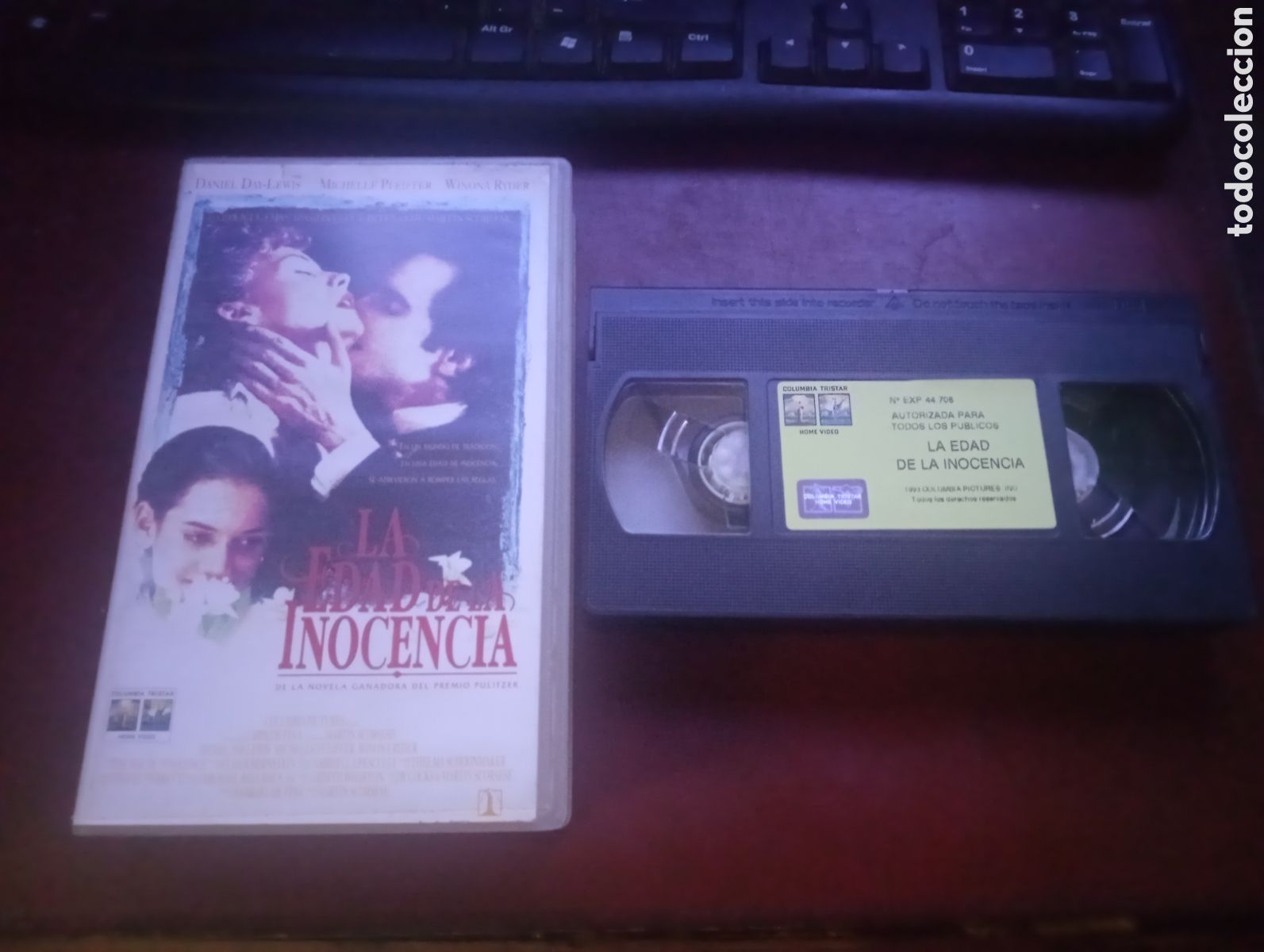 Cine: VHS LA EDAD DE LA INOCENCIA - Foto 2