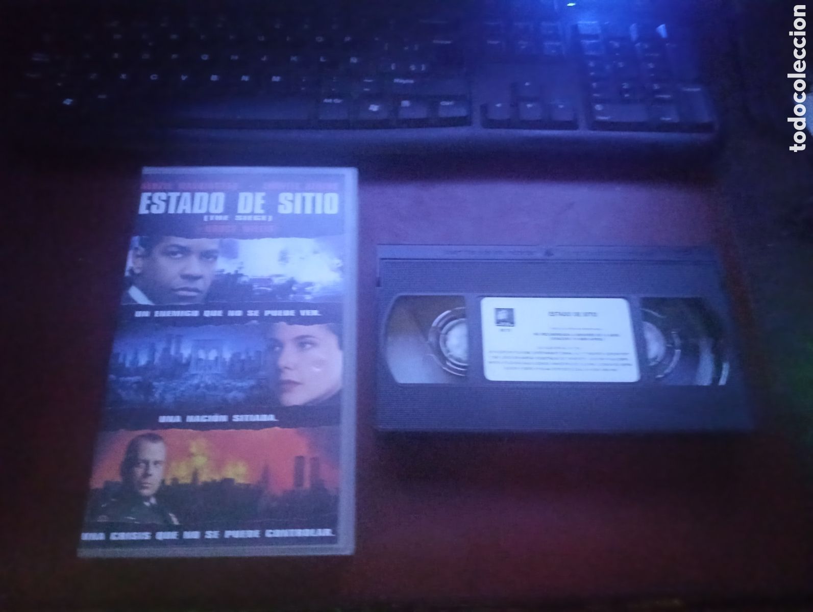 Cine: VHS estado de sitio bruce willis - Foto 2