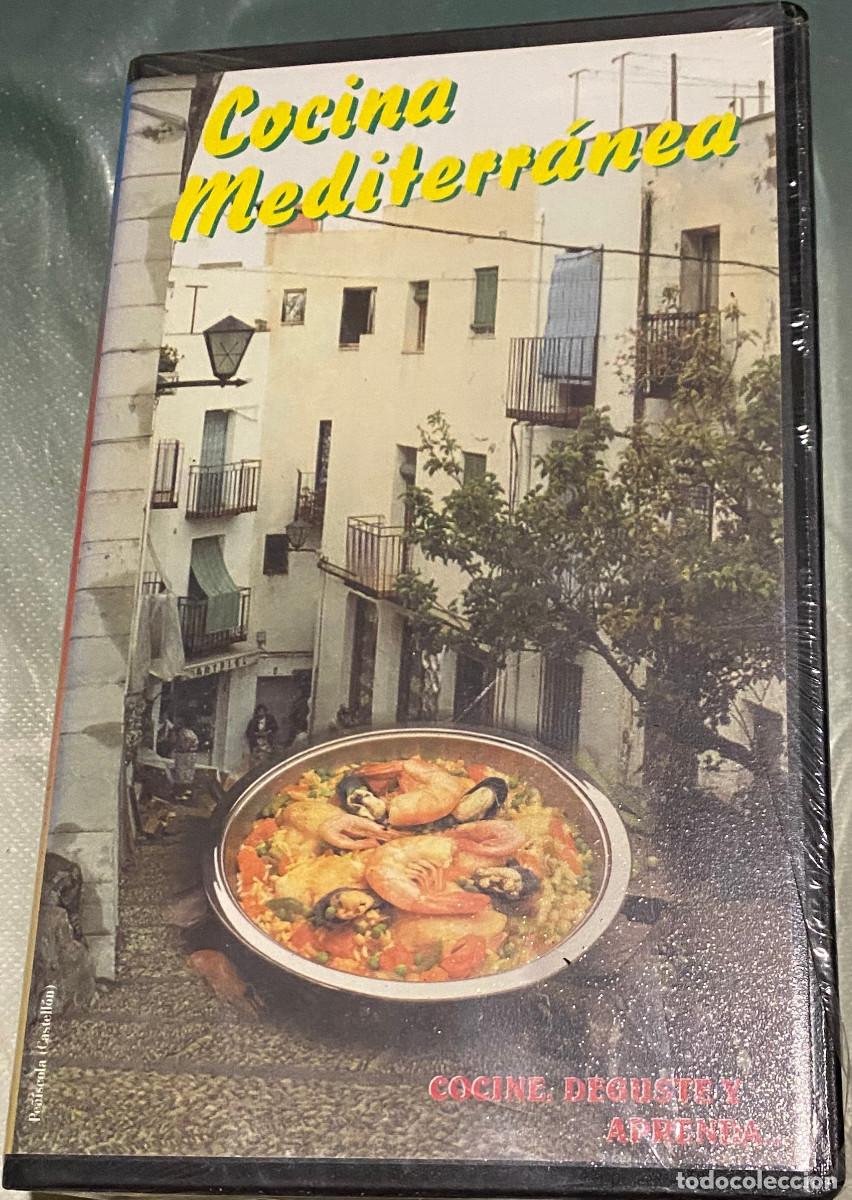 Cine: 'Cocina Mediterr&aacute;nea - 2&ordf; parte'. Documental y cocinando recetas. VHS original. Nuevo precintado.