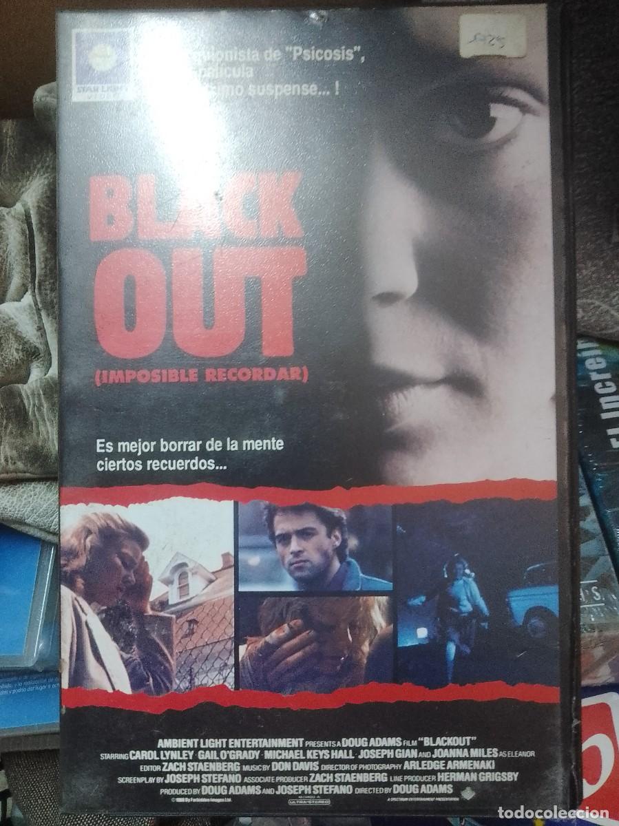Cinema: Black Qut vhs caja grande