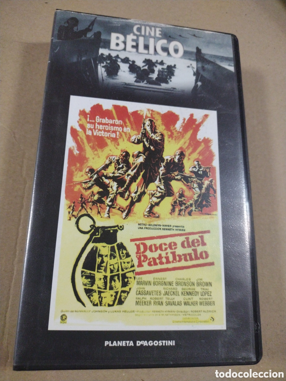 Cine: Cine B&eacute;lico. Doce del Pat&iacute;bulo. VHS - Foto 1