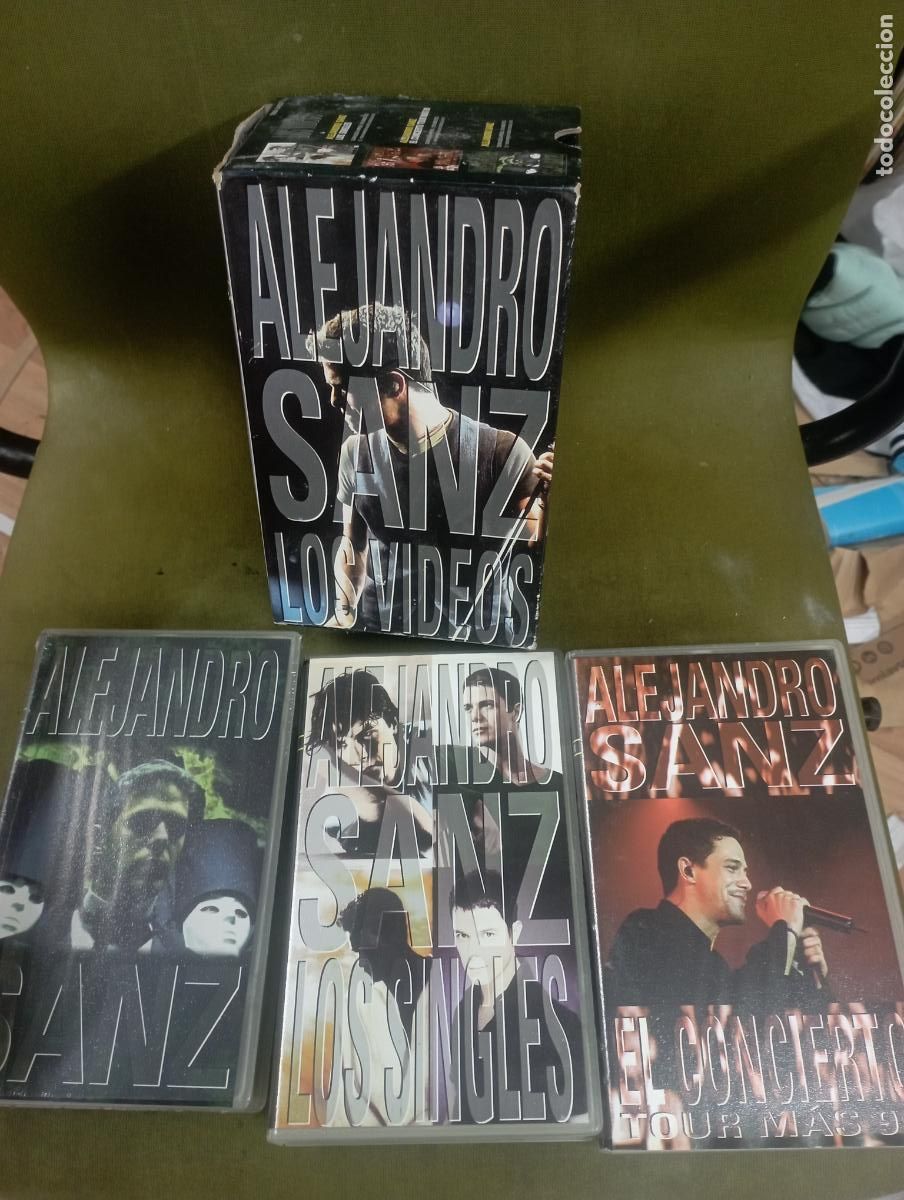 Cine: alejandro sanz -3 vhs - Foto 1