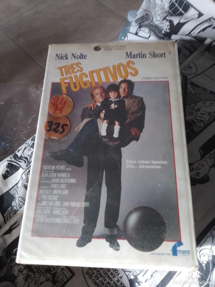Kino: Tres fugitivos caja grande vhs vhs