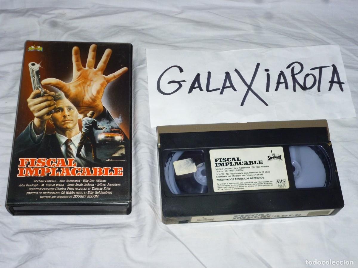 Cine: Fiscal implacable. Pelicula en video VHS - Foto 1
