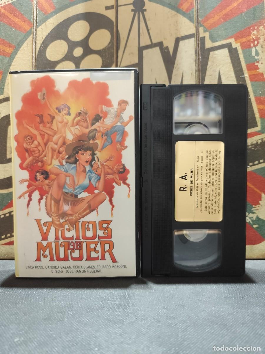 Cine: VHS CP 41 Vicios de mujer - Linda Ross, C&aacute;ndida Gal&aacute;n, Berta Blanes