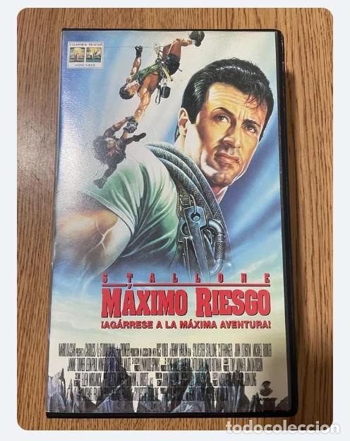 Cine: V&iacute;deo VHS M&aacute;ximo Riesgo Stallone como NUEVA - Foto 1