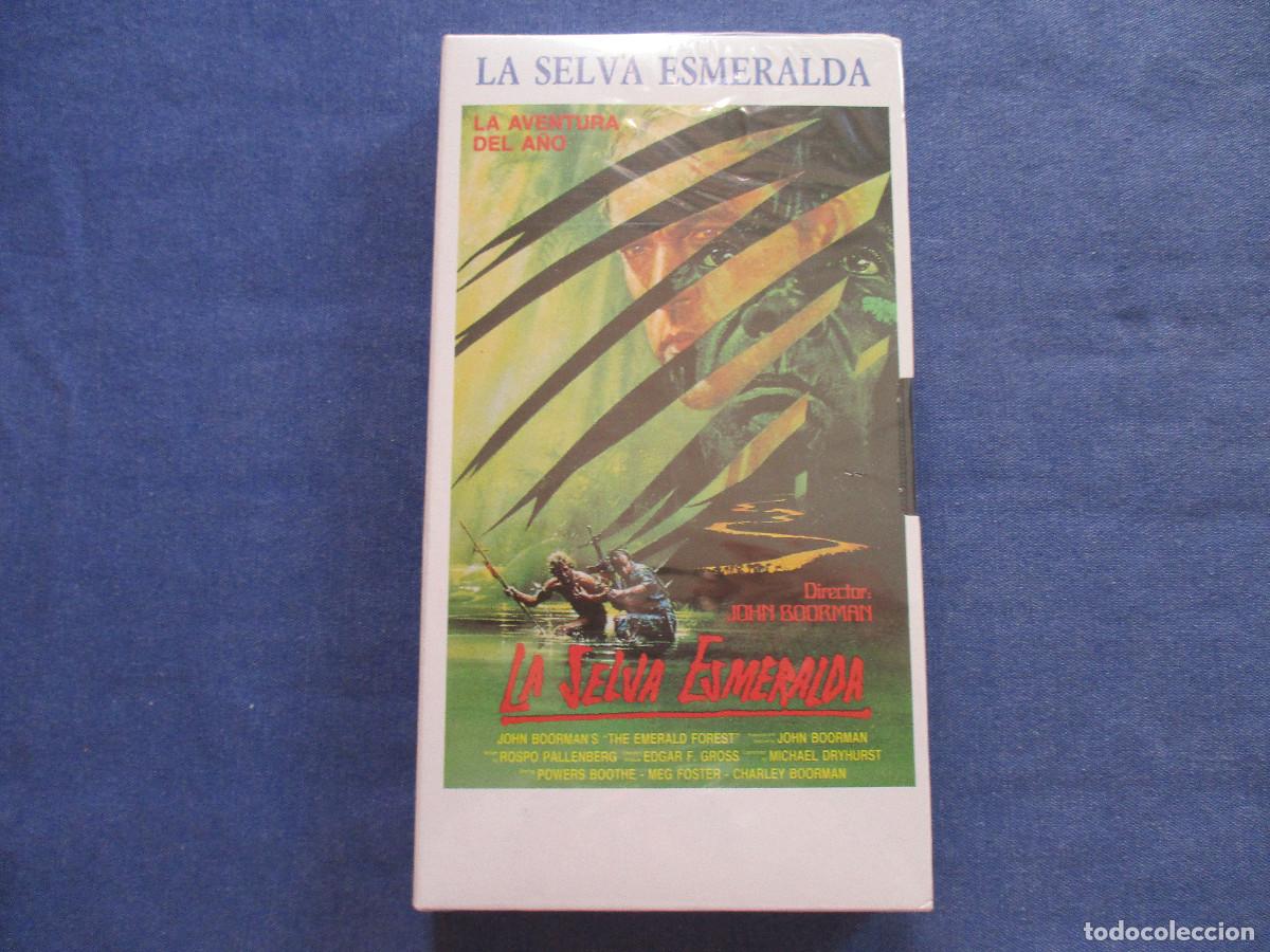 Cine: VHS - LA SELVA ESMERALDA &middot; CAJA FINA DE CART&Oacute;N - NUEVA Y PRECINTADA