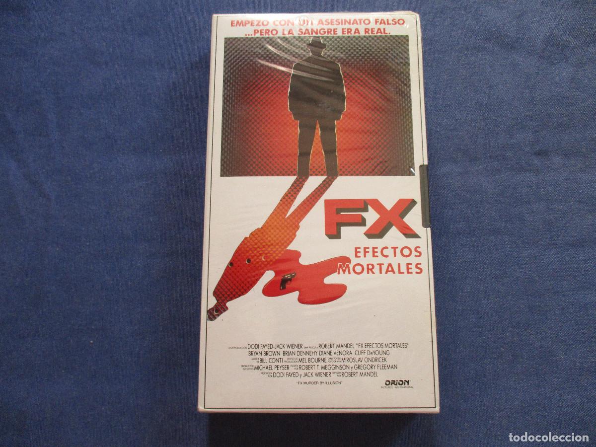Cine: VHS - F/X EFECTOS MORTALES &middot; CAJA FINA DE CART&Oacute;N - NUEVA Y PRECINTADA