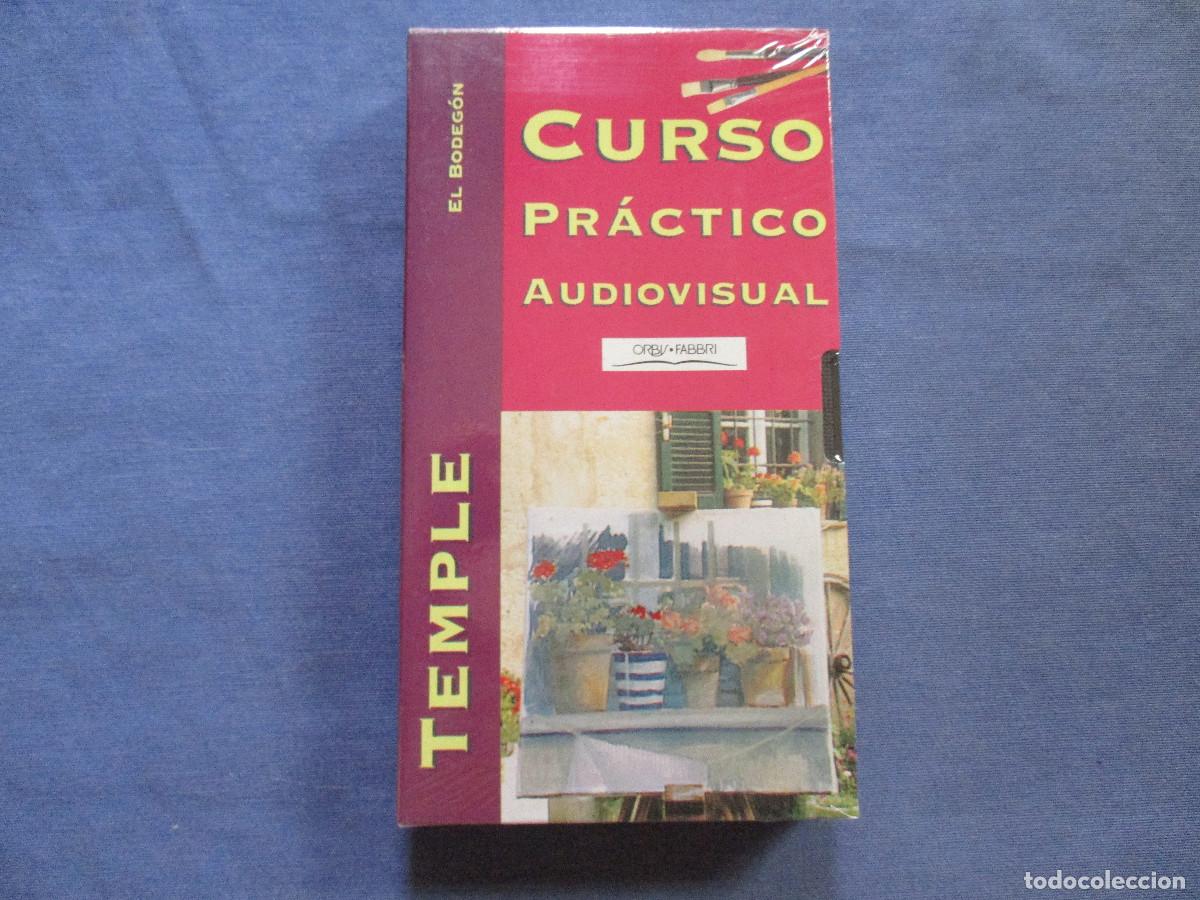 Cine: VHS - CURSO PR&Aacute;CTICO AUDIOVISUAL &middot; TEMPLE - EL BODEG&Oacute;N &middot; CAJA FINA DE CART&Oacute;N - NUEVA Y PRECINTADA