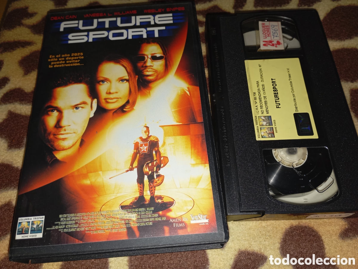 Cine: Future sport- vhs- caja grande video clib