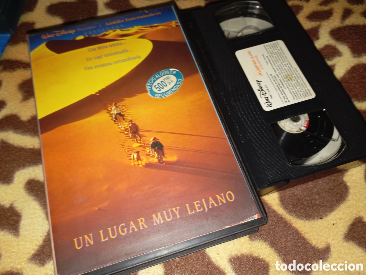 Cine: Un lugar muy lejano- vhs- walt Disney - caja grande