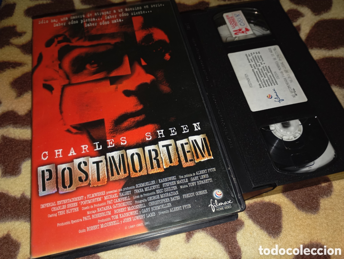Cine: Postmortem- vhs- video club
