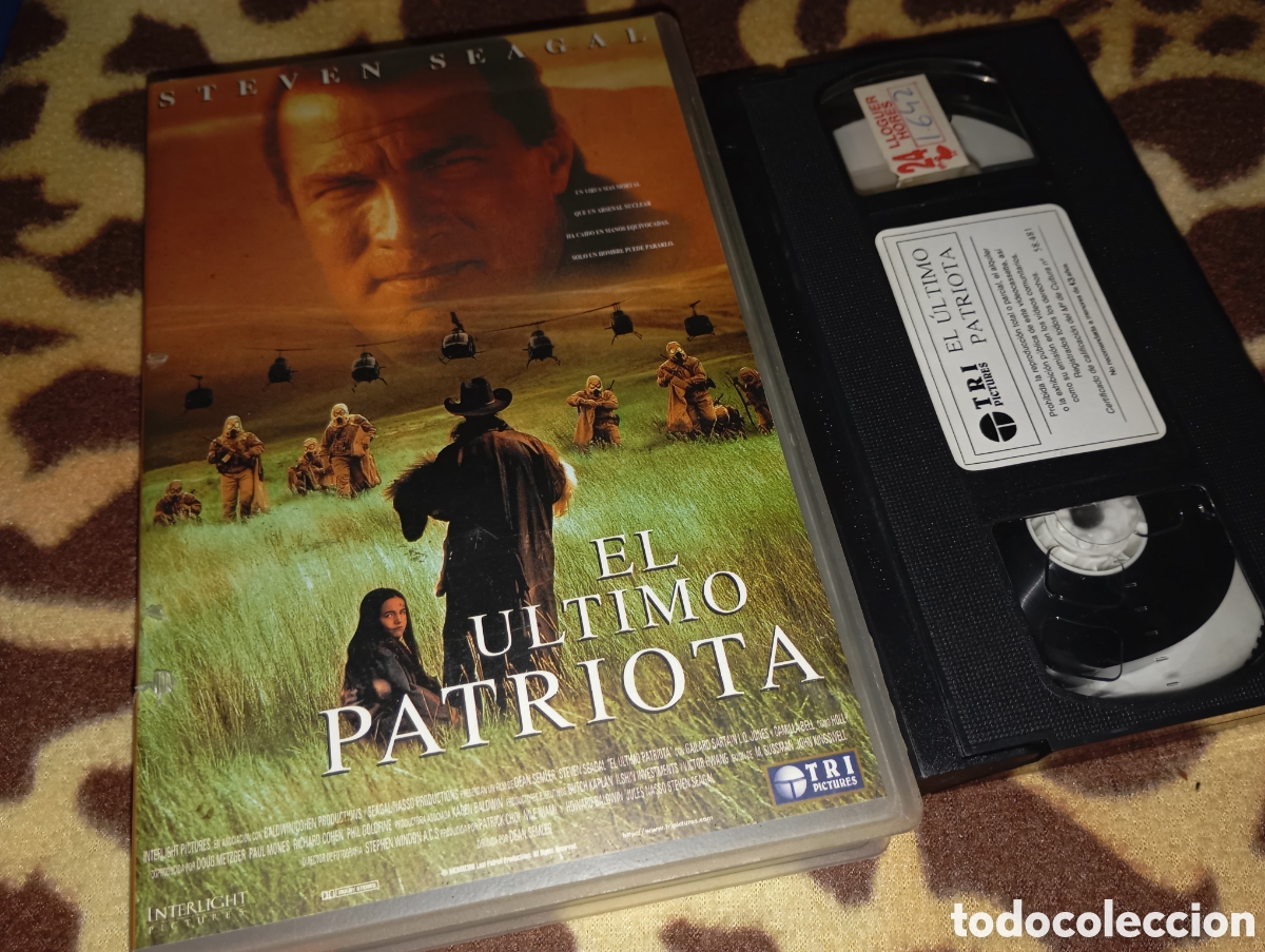 Cine: El &uacute;ltimo patriota- vhs- caja grande