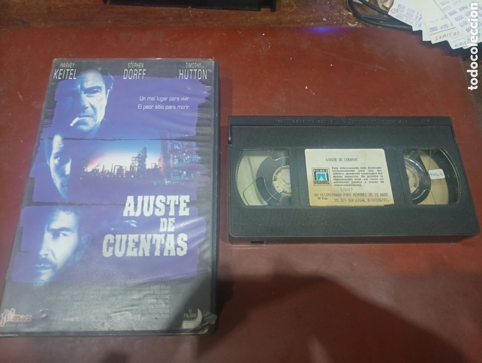 Cine: VHS AJUSTE DE CUENTAS - Foto 1