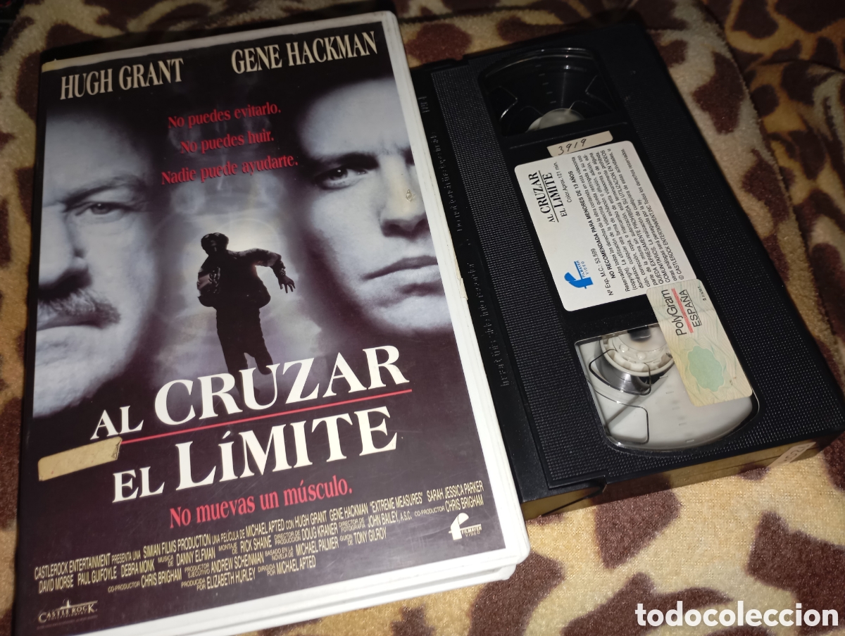 Cine: Al cruzar el limite- vhs- video club (3)