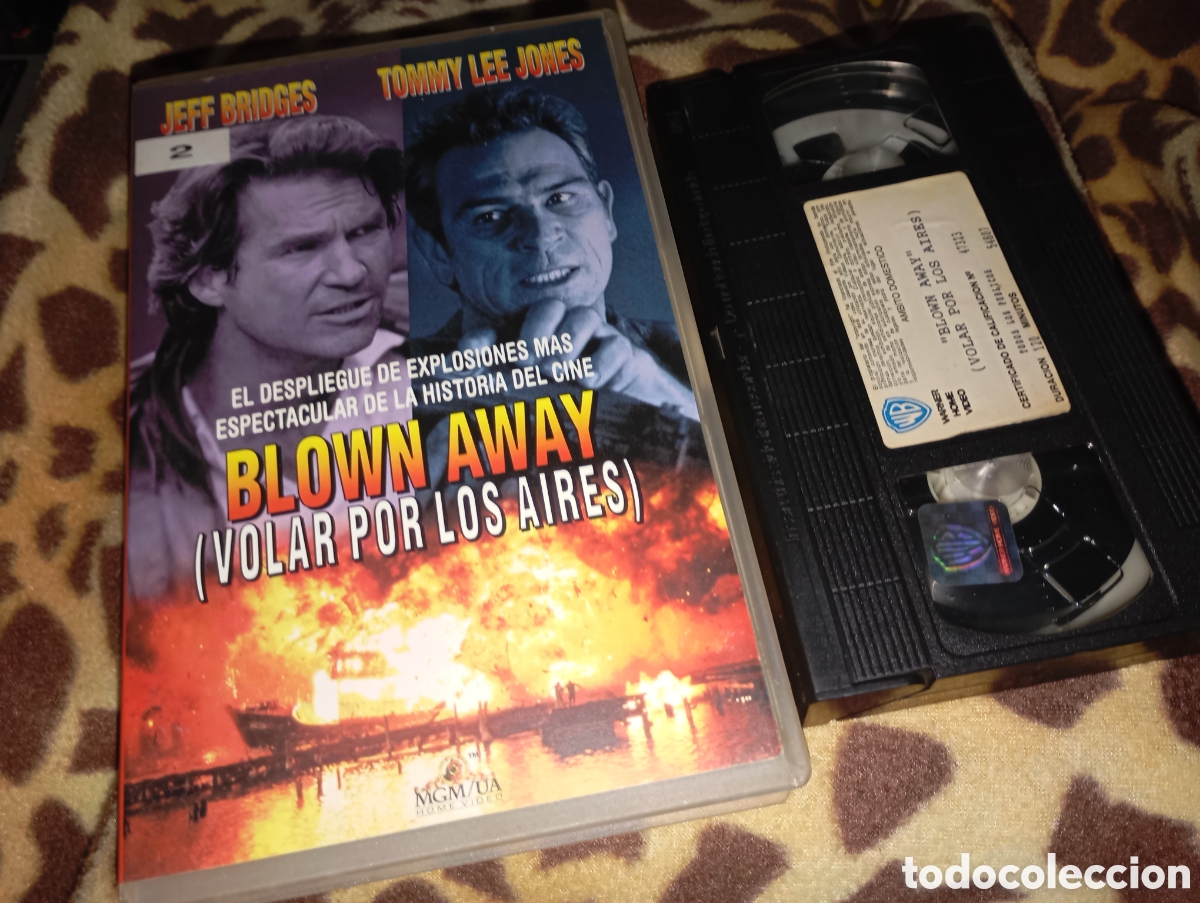 Cine: Blown away, volar por los aires- vhs- video club