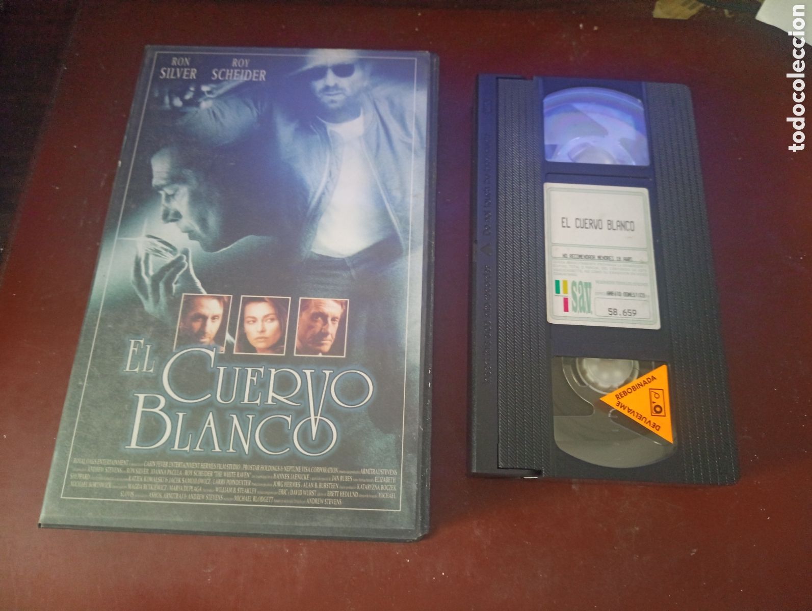 Cine: VHS EL CUERVO BLANCO CON RON SILVER - Foto 1