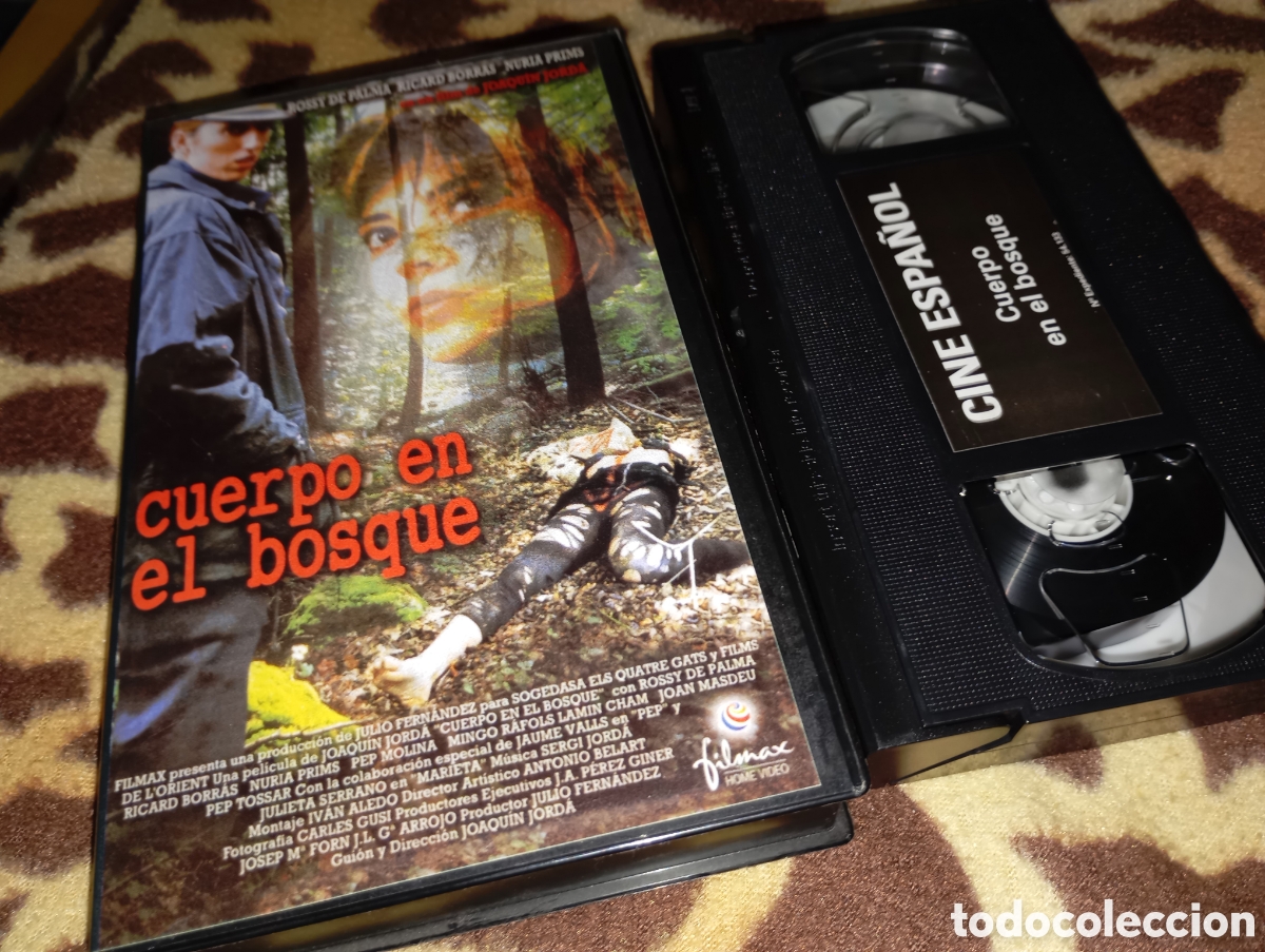 Cine: Cuerpo en el bosque- vhs- cine espa&ntilde;ol