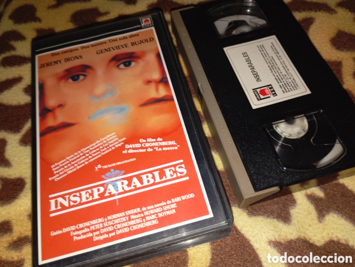Cine: Inseparables- vhs- David cronenberg - Foto 1