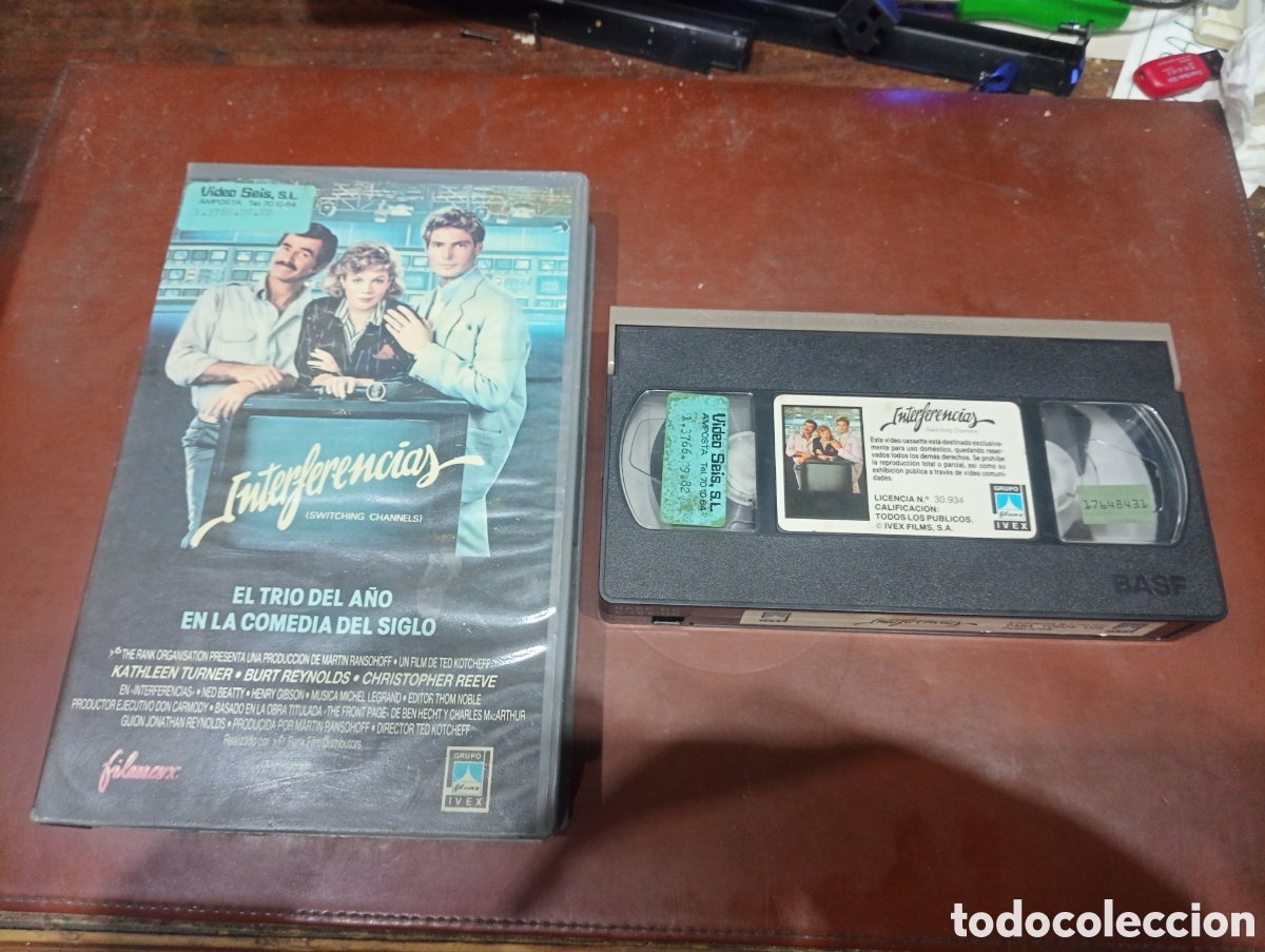 Cine: VHS INTERFERENCIAS Christopher reeve - Foto 1