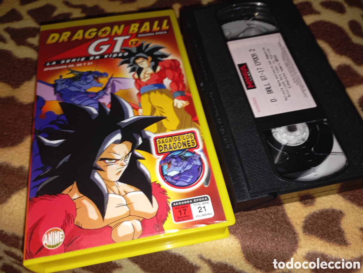 Cine: Drag&oacute;n ball GT 17- vhs- vol 49-50-51