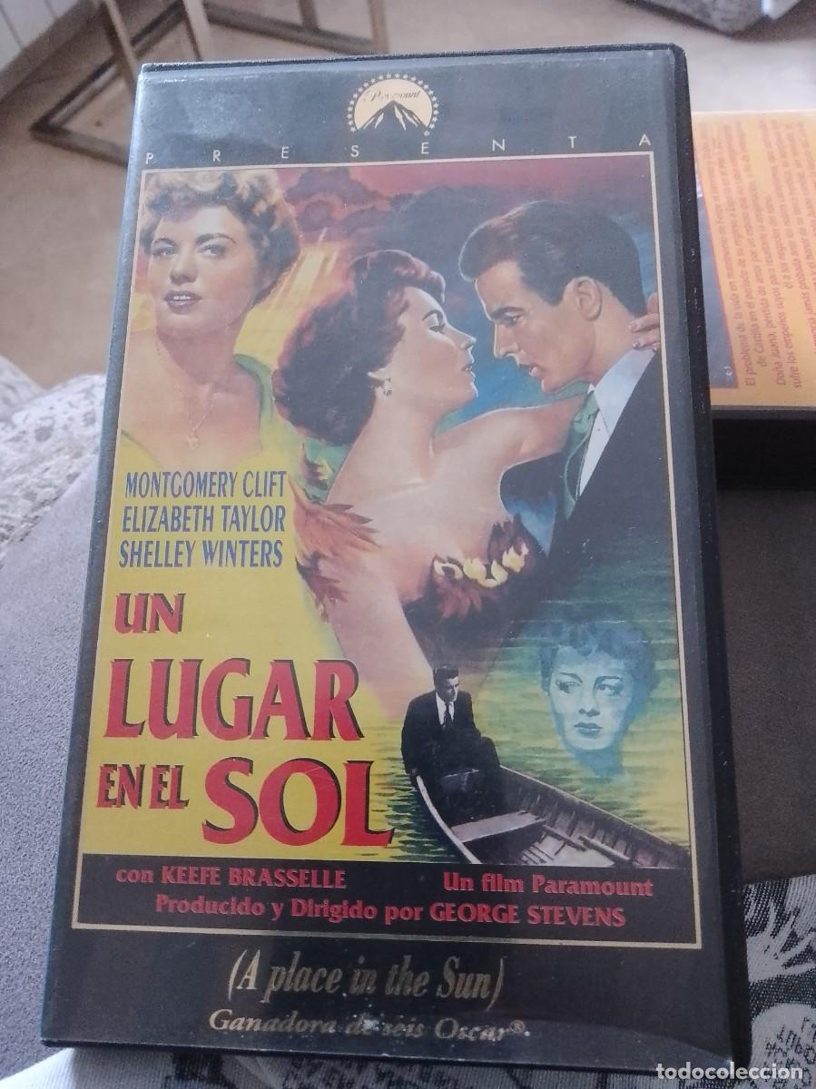 Cine: Un lugar en el sol vhs - Foto 1