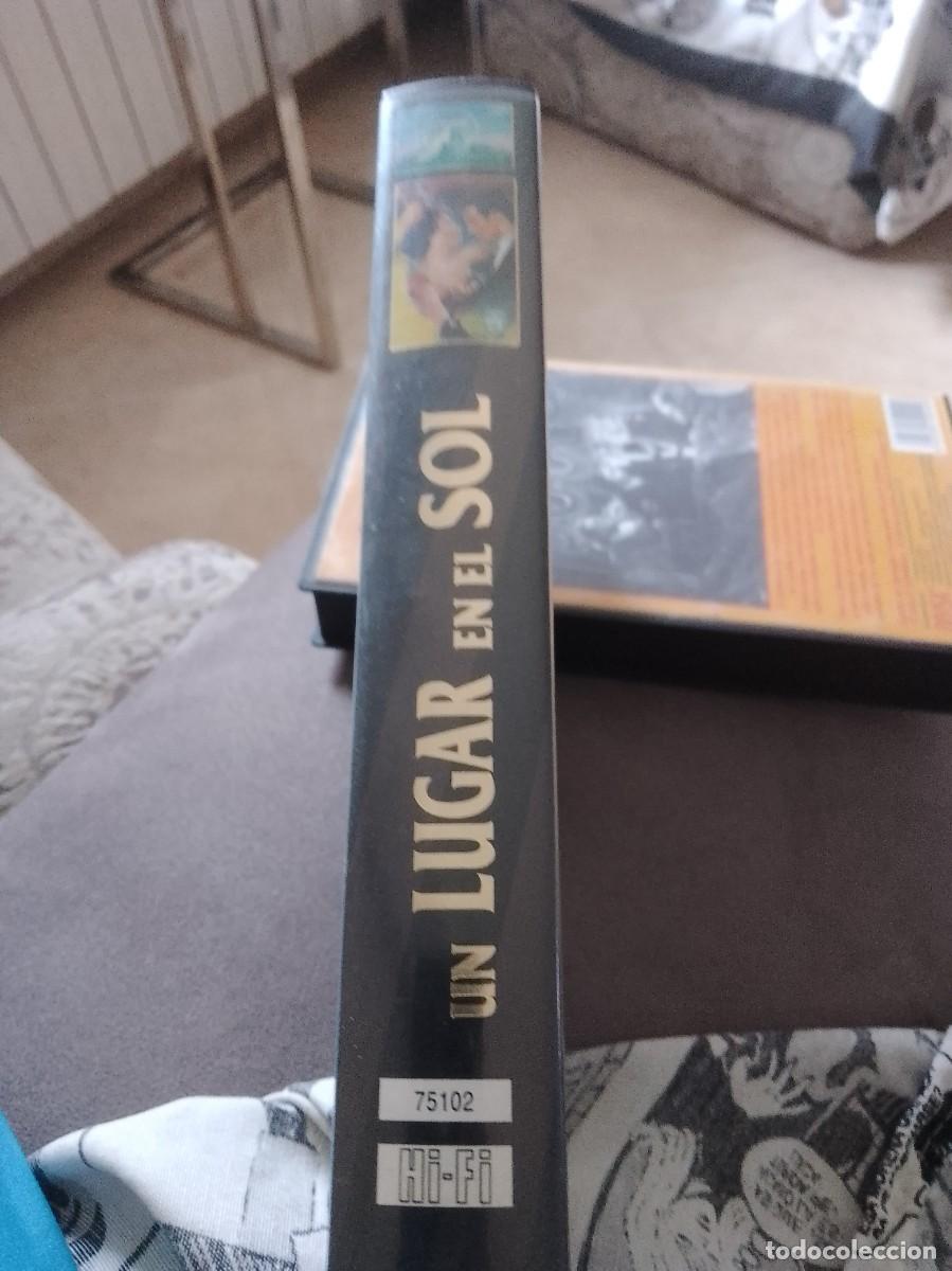 Cine: Un lugar en el sol vhs - Foto 2