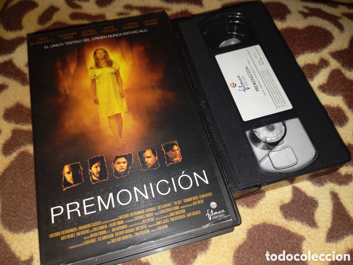 Cinema: Premonicion- vhs- caja grande