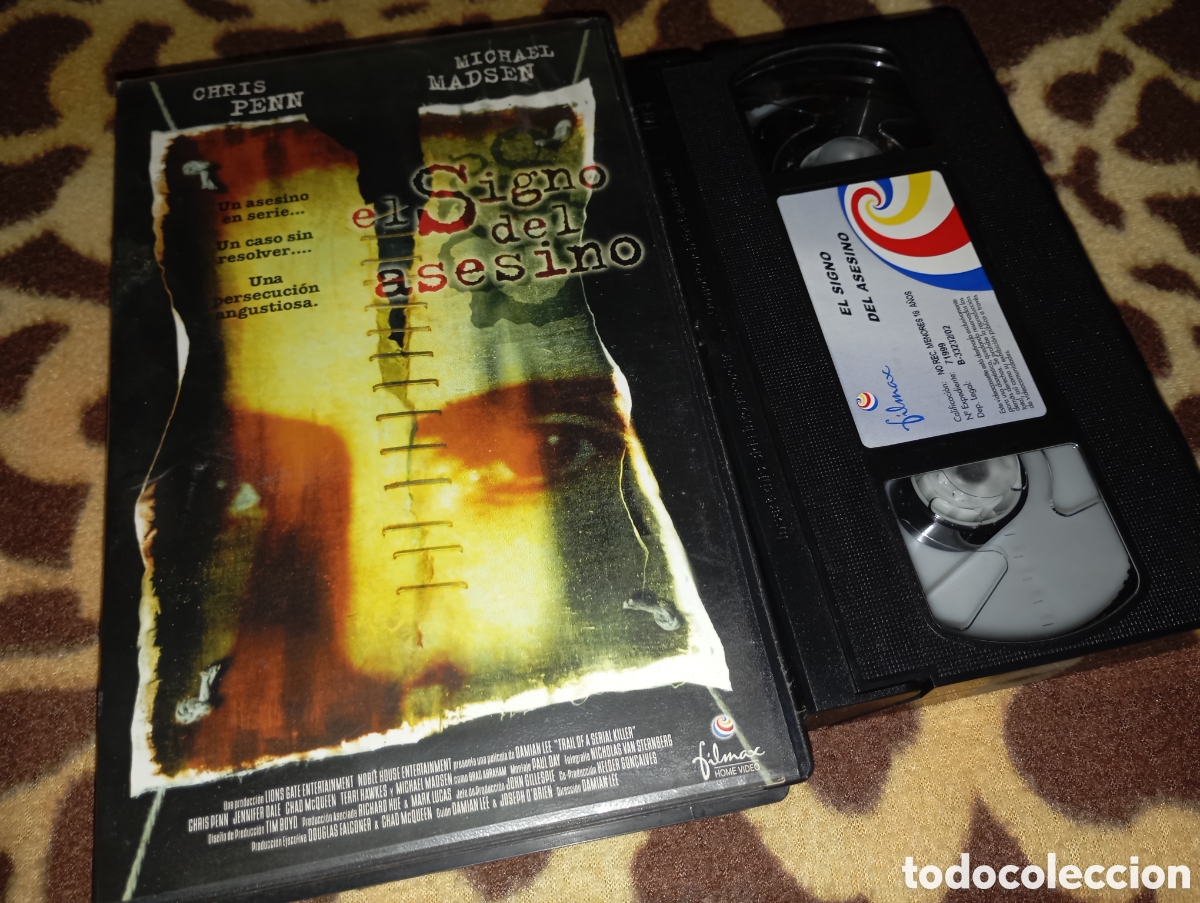 Cinema: El signo del asesino+ vhs- caja grande