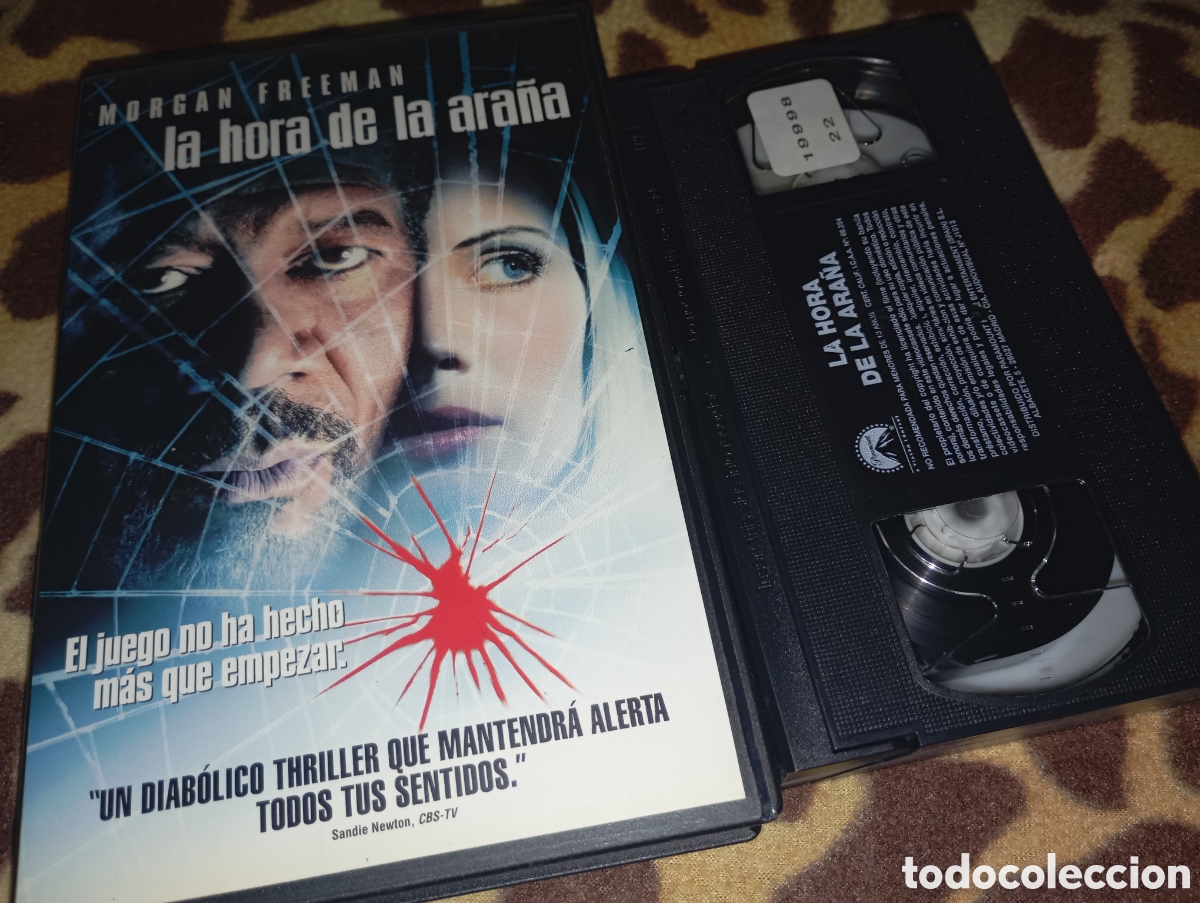 Cine: La hora de la ara&ntilde;a- vhs- video club Caja grande (2)