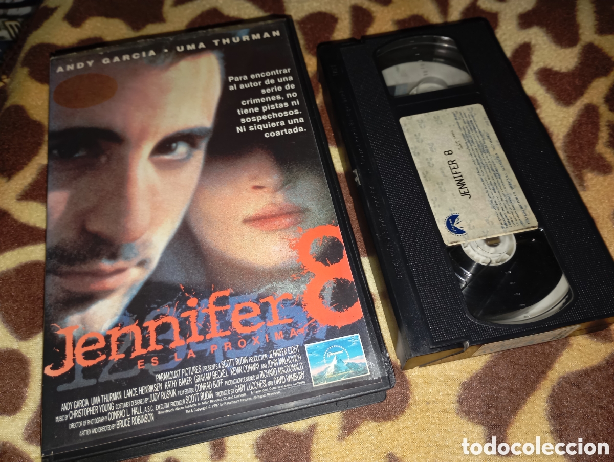 Cine: Jennifer 8- vhs- caja grande